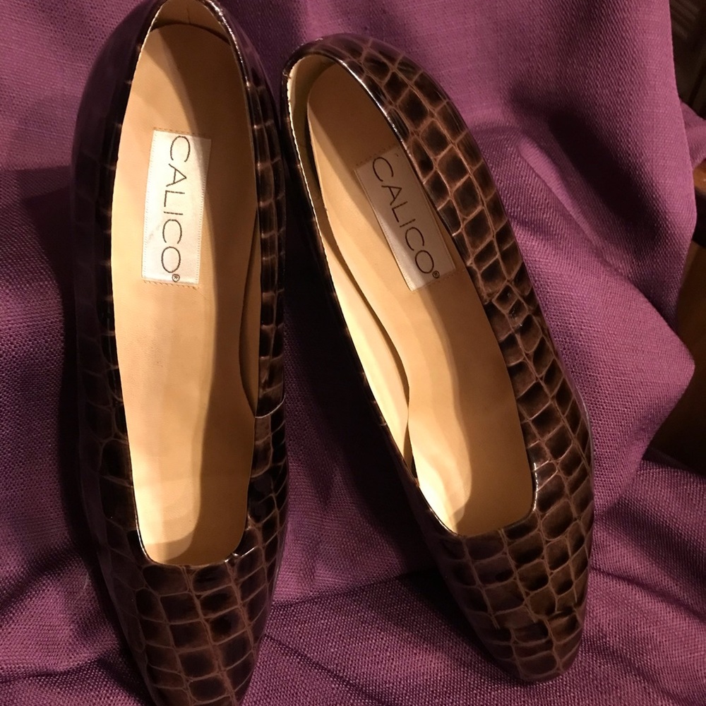 Calico Shoes leather Retile design size 10M